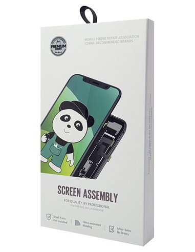 TW INCELL LCD για iPhone 11 Pro, camera-sensor ring, earmesh, μαύρη