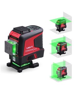 UNI-T γραμμικό αλφάδι laser LM575LD, με πράσινη δέσμη 12 ακτίνων 3D