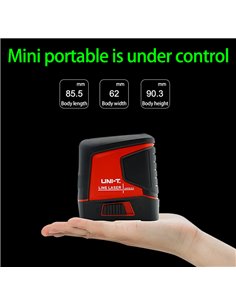 UNI-T γραμμικό αλφάδι laser LM570LD-II, με πράσινη δέσμη 2 ακτίνων