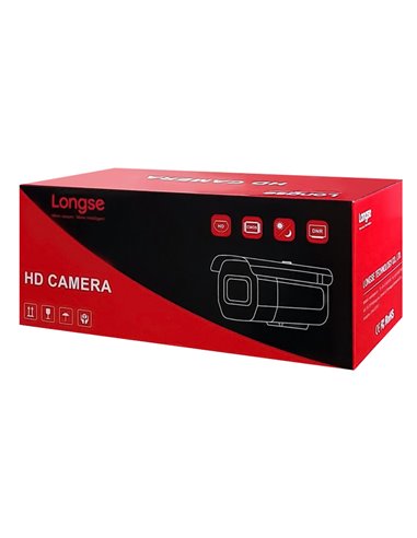 LONGSE IP κάμερα LIV60HSL200, POE, 2.8-12mm, 1/2.8" SONY, 2MP, IP67