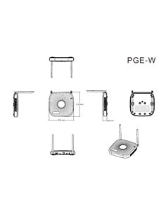 LONGSE NVR καταγραφικό NVR2108PGEW WiFi, H.265/H.264, 8 κανάλια