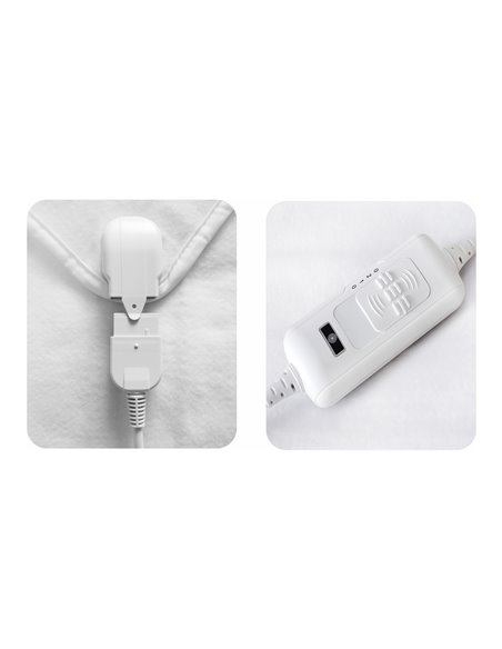 BRUNO ηλεκτρική κουβέρτα BRN-0064, μονή, 150x80cm, 60W, με χειριστήριο