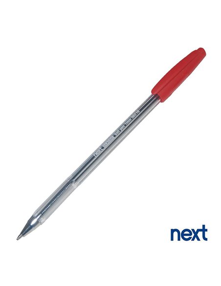 Νext στυλό classic κόκκινο 1mm