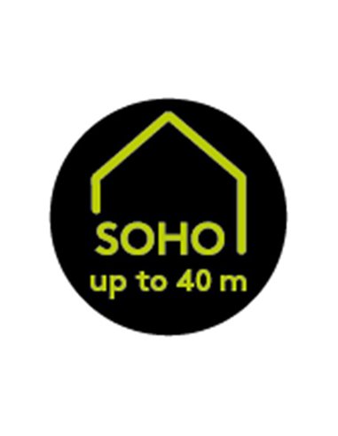 GOOBAY καλώδιο δικτύου 57197, CAT 6 S/FTP, CCA, έως 40m, 100m, μαύρο