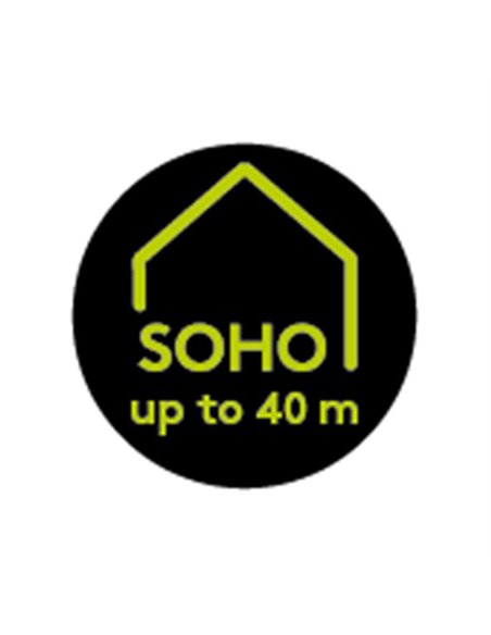 GOOBAY καλώδιο δικτύου 57197, CAT 6 S/FTP, CCA, έως 40m, 100m, μαύρο