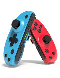 ROAR ασύρματο JoyCon gamepad RR-0015 για Nintendo Switch, μπλε & κόκκινο