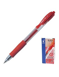 Pilot στυλό jel G2 extra fine κόκκινο 0.5mm