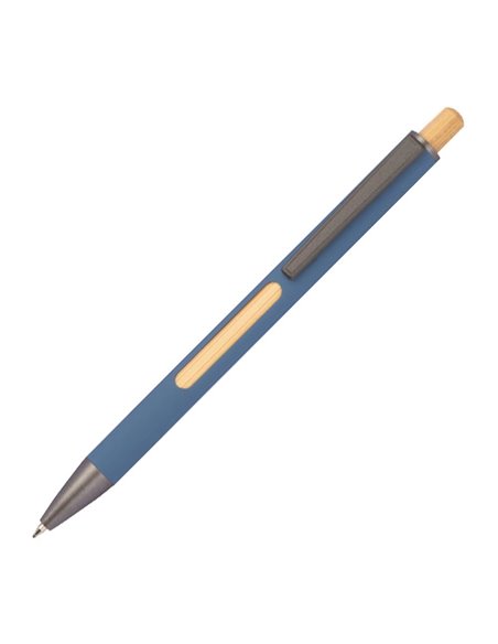 Στυλό από ανακυκλωμένο αλουμίνιο μπλε Υ14,7xØ1εκ. Δυνατότητα εκτύπωσης
