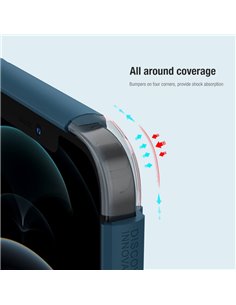 NILLKIN θήκη Super Frosted Shield Pro για Apple iPhone 13 Pro Max, μπλε