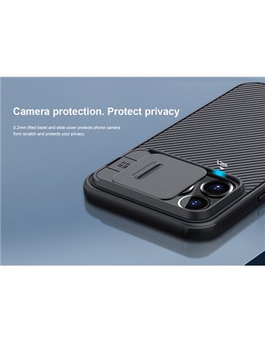 NILLKIN θήκη CamShield Pro για Apple iPhone 13 Pro, μαύρη