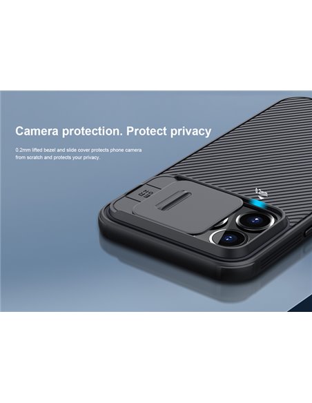 NILLKIN θήκη CamShield Pro για Apple iPhone 13 Pro, μαύρη