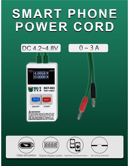 BEST repair tool BST-063, για iPhone & Android smartphones