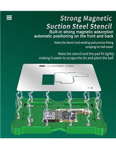 JLY βάση επισκευής motherboard BST-1023APLUS για iPhone, με BGA stencils