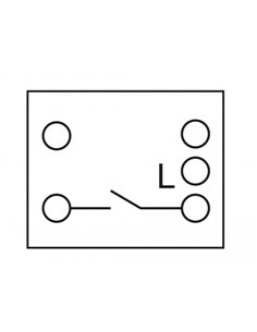 DELOCK module διακόπτης Easy 45 81359, μονός, 1-pole, 1-way, λευκός