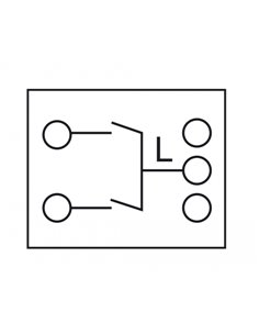 DELOCK module διακόπτης Easy 45 81363, διπλός, 1-pole, 1-way, λευκός