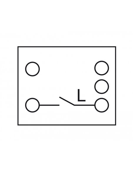 DELOCK module διακόπτης Easy 45 81364, μονός, 1-pole, 1-way, λευκός