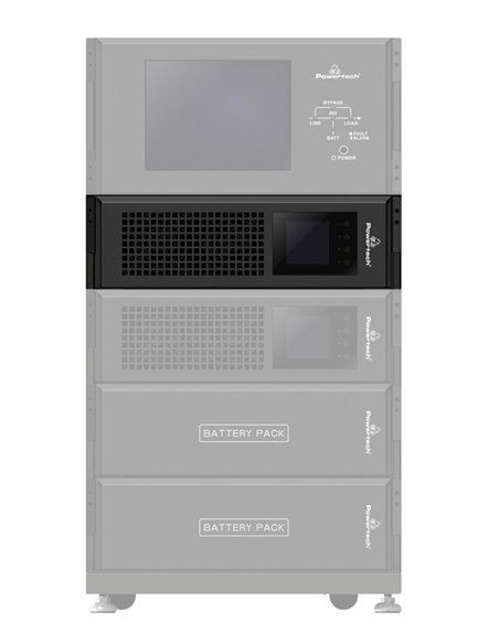 POWERTECH UPS On Line PT-10K3P3P, 10KVA/10KW, 3P/3P, 3U R/T