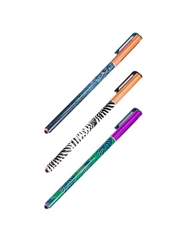 Στυλό με καπάκι Cabana HΒ σετ 3 τεμαχίων