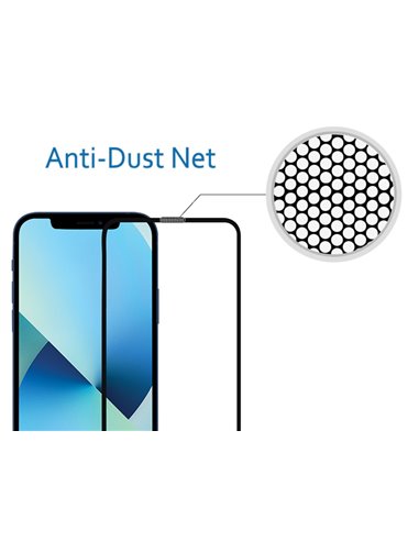 POWERTECH tempered glass 5D TGCDP-0006 iPhone 13 Mini, dustproof