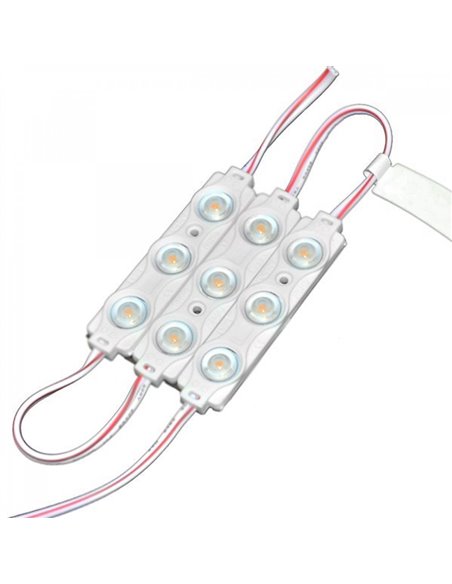 OPTONICA LED lens module 4513, 12V, 0.72W, 3000K, IP65
