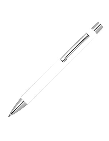 Στυλό οικολογικό από χαρτί, λευκό, Υ14,4xØ1,1εκ. Δυνατότητα εκτύπωσης