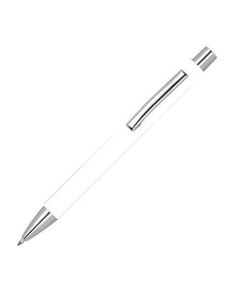 Στυλό οικολογικό από χαρτί, λευκό, Υ14,4xØ1,1εκ. Δυνατότητα εκτύπωσης