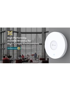 TP-LINK access point EAP620 HD, AX1800, WiFi 6, ceiling mount, Ver. 2.0