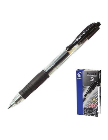 Pilot στυλό jel G2 extra fine μαύρο 0.5mm