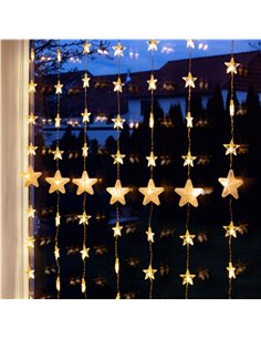 GOOBAY LED λαμπάκια κουρτίνα 57941, 3000K, 6.05m, IP44, 31V, 80 LED