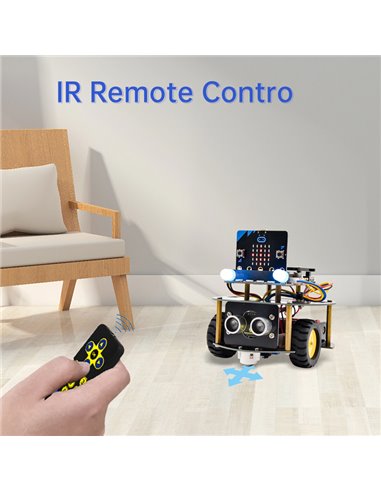 KEYESTUDIO mini smart turtle car KS4024, για Micrο:bit STEM