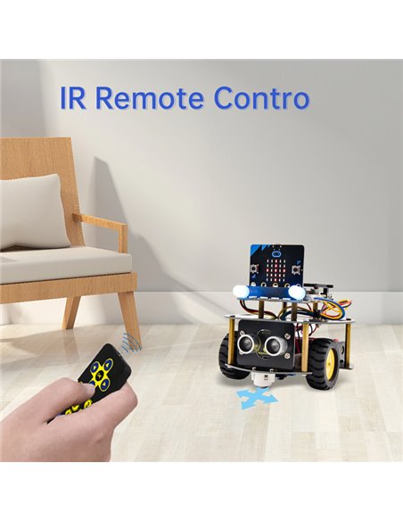 KEYESTUDIO mini smart turtle car KS4024, για Micrο:bit STEM