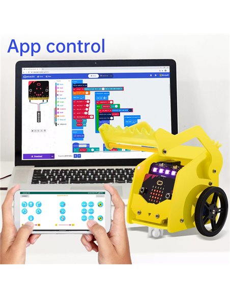 KEYESTUDIO desk bit mini car KS4026, για Micrο:bit STEM