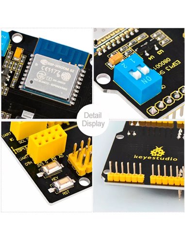 KEYESTUDIO ESP13 shield serial port module KS0366 για Arduino