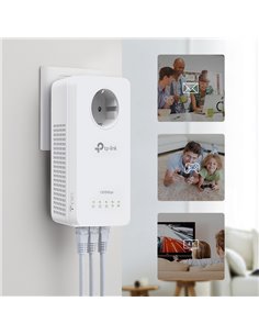 TP-LINK powerline ac WiFi TL-WPA8631P kit, AV1300 Gigabit, Ver. 3.0