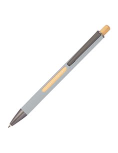 Στυλό από ανακυκλωμένο αλουμίνιο γκρι Υ14,7xØ1εκ. Δυνατότητα εκτύπωσης