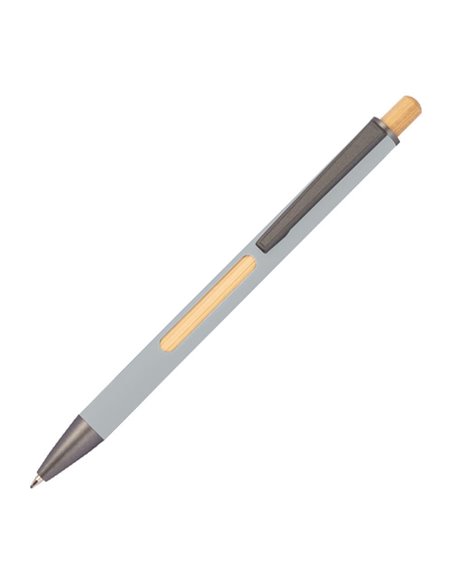 Στυλό από ανακυκλωμένο αλουμίνιο γκρι Υ14,7xØ1εκ. Δυνατότητα εκτύπωσης