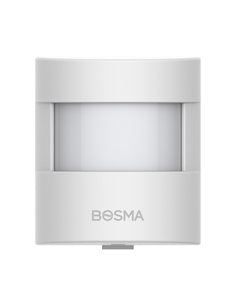 BOSMA ασύρματος ανιχνευτής κίνησης BSM-S-PIR, έως 12m, 915/868/433MHz