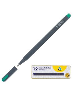 Adel μαρκαδόρος fineliner 0.4mm πράσινος