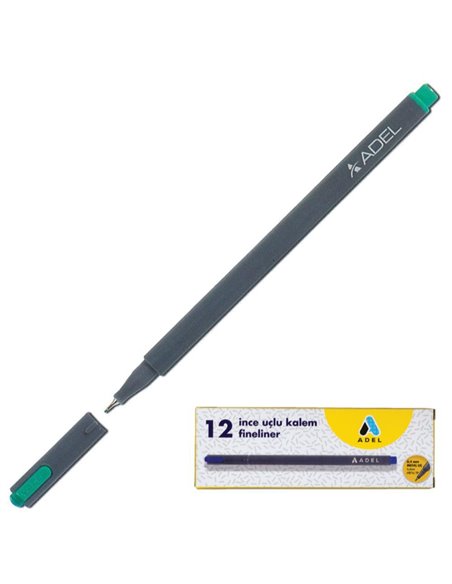Adel μαρκαδόρος fineliner 0.4mm πράσινος