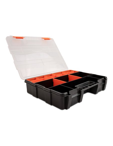 DELOCK ταμπακιέρα 18416, 21 θέσεων, 290 x 220 x 60mm, πλαστική, μαύρη