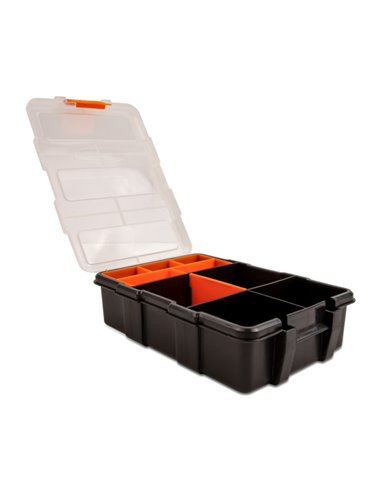 DELOCK ταμπακιέρα 18419, 11 θέσεων, 220 x 155 x 60mm, πλαστική, μαύρη