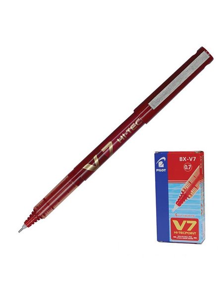 Pilot πενάκι V7 κόκκινο