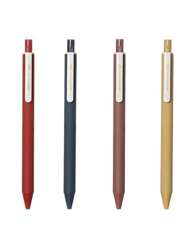 Comix στυλό gel pen με κουμπί μαύρο 0.5mm