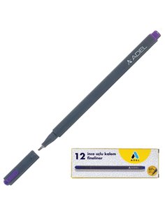 Adel μαρκαδόρος fineliner 0.4mm μωβ
