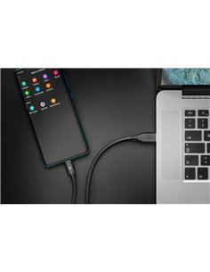 GOOBAY καλώδιο USB σε USB-C 73141, 15W, 5Gbps, 3m, μαύρο