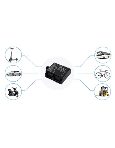 TELTONIKA tracker για ηλεκτρικό σκούτερ TAT100, GSM/GPRS/GNSS, BT, IP67
