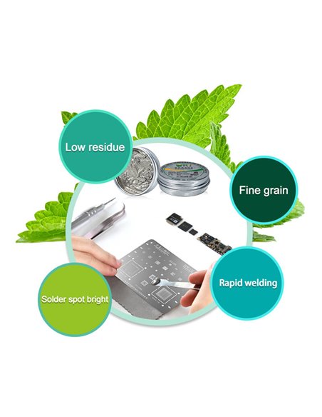 BEST πάστα συγκόλλησης BST-705A, lead-free, high temperature 217°, 50g