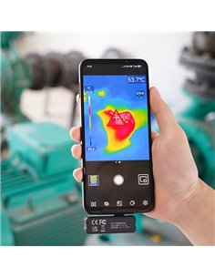 UNI-T συσκευή θερμικής απεικόνισης UTi120M για smartphone, έως 400 °C