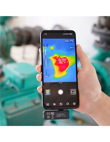 UNI-T συσκευή θερμικής απεικόνισης UTi120M για smartphone, έως 400 °C