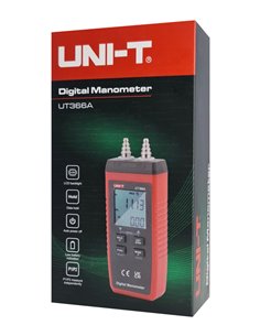 UNI-T ψηφιακό μανόμετρο UT366A, ανεξάρτητη μέτρηση PI/P2